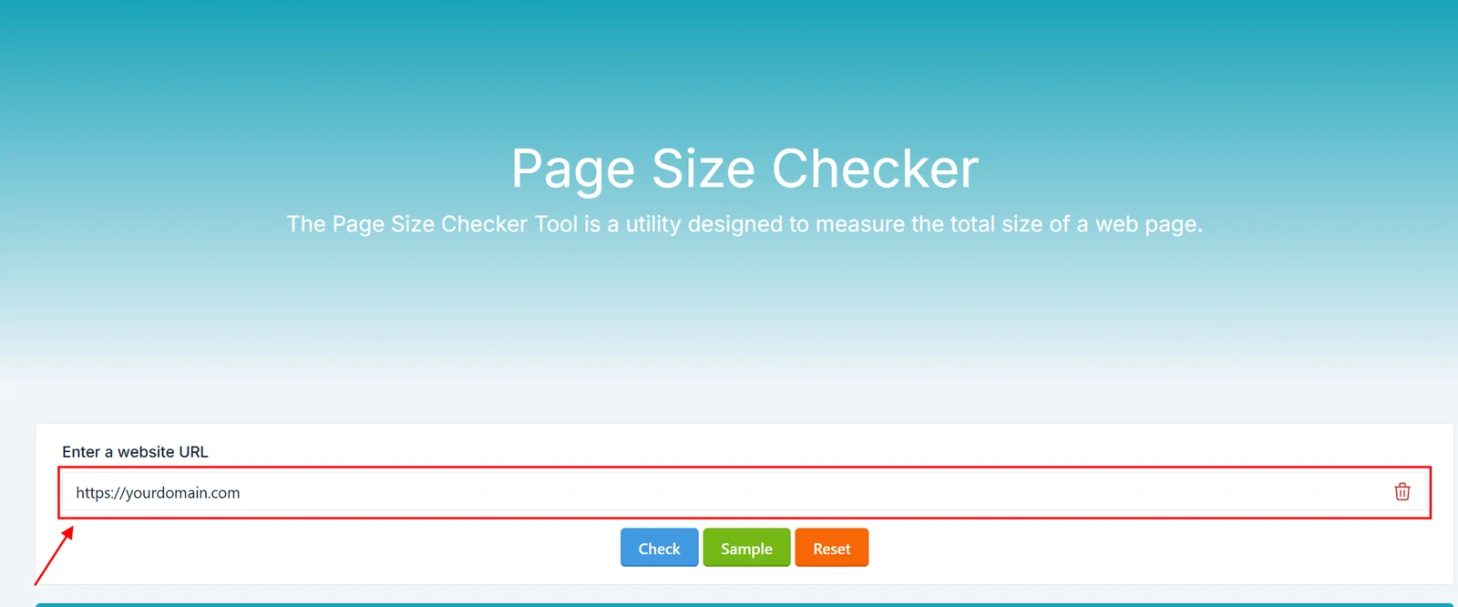 How to Check Website Page Size 